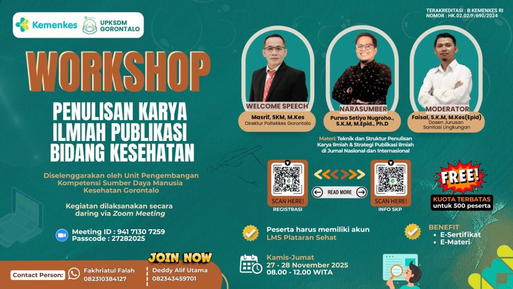 Workshop Penulisan Karya Ilmiah Publikasi Bidang Kesehatan